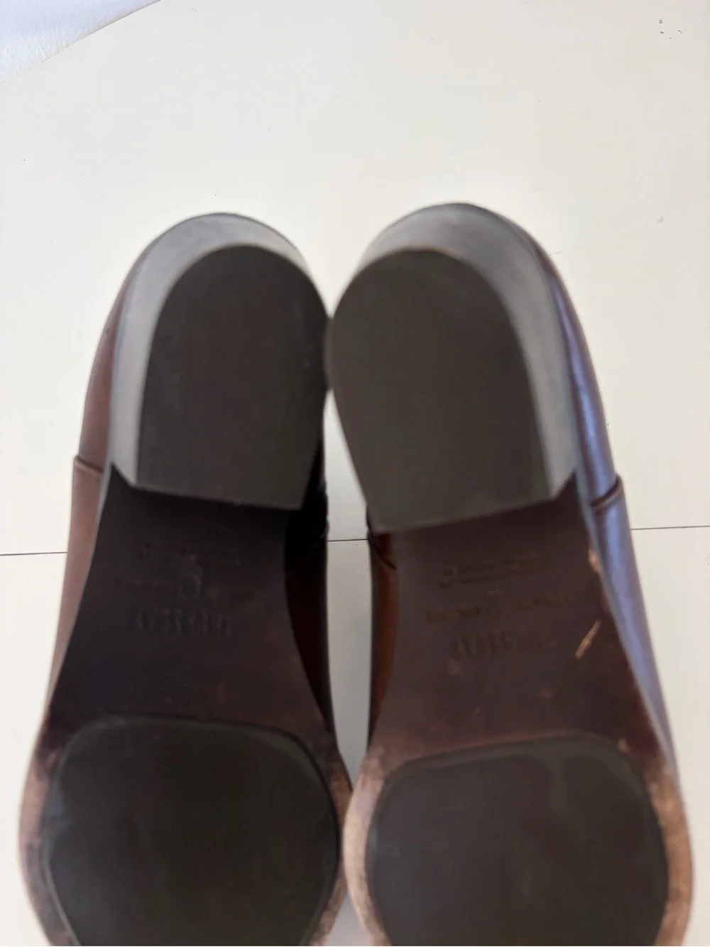 Thursday Boot Company Downtown Bootie Amaretto Brown Leather Ankle Boots
